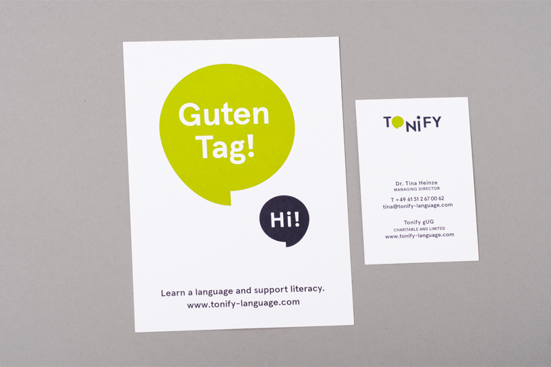 Logo und Corporate Design für Tonify